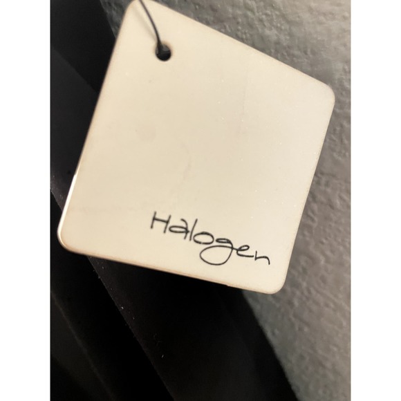 Halogen Women's Black Sleeveless Shift Dress Size Large NWT - Picture 7 of 7